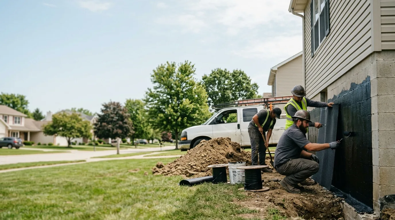 Basement Waterproofing in Jeffersontown, KY near me